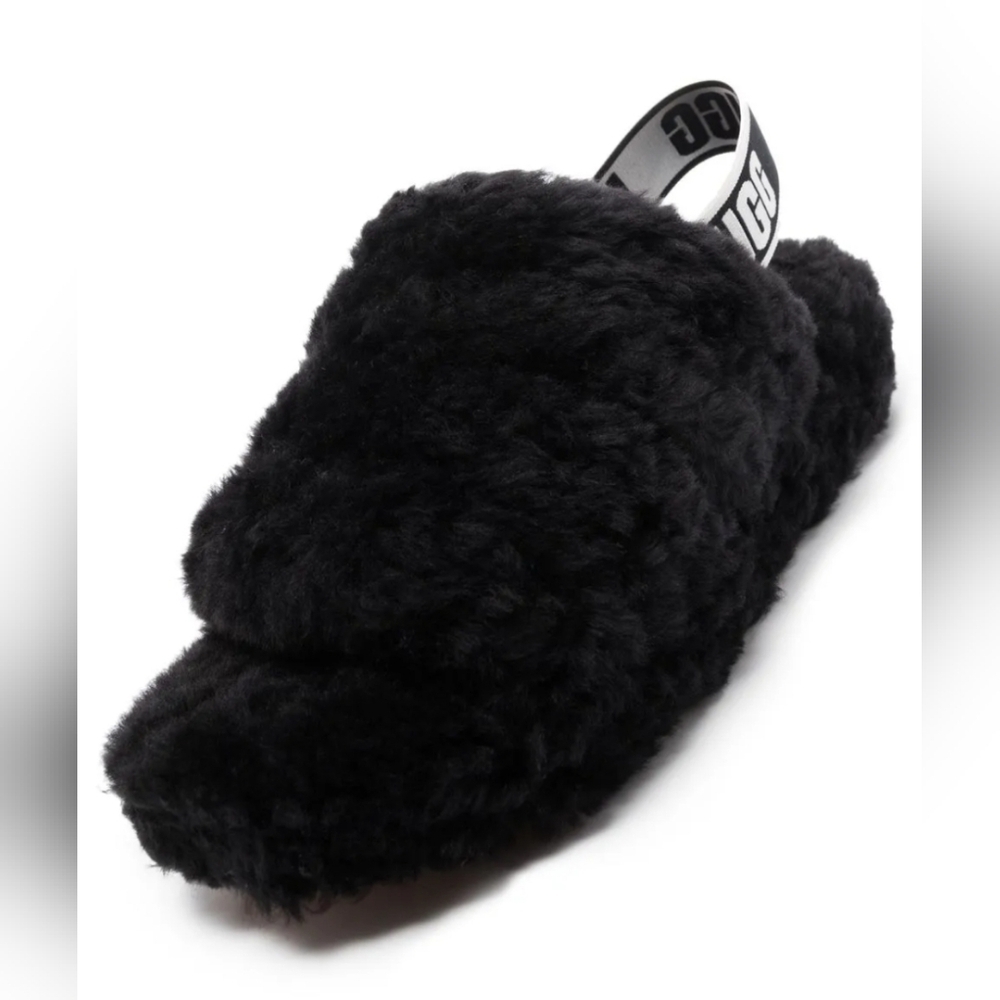 UGG Fluff Yeah Flatform Slide Sandals Size 7 Used  Great